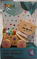 Rappel produit Jouets en bois à tirer "Cute wheeled animals" BEMI (photo numéro 2)