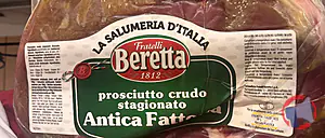 Rappel produit Jambon italien desossé BERETTA