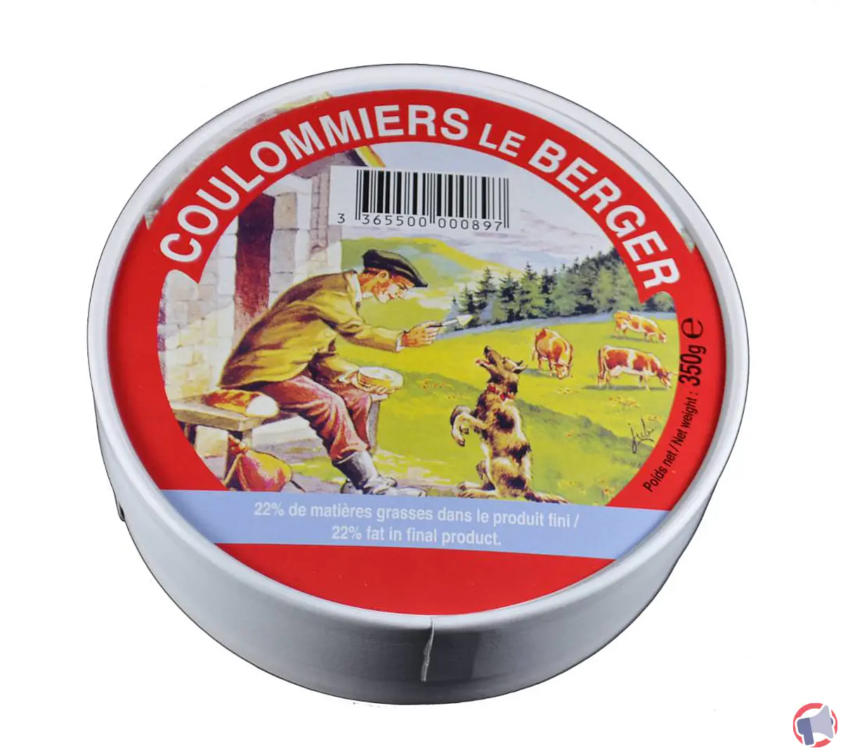 Rappel produit : risque de listeria dans le coulommiers de le berger