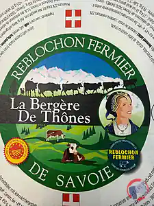 Rappel produit Reblochon fermier AOP La Bergère de Thones