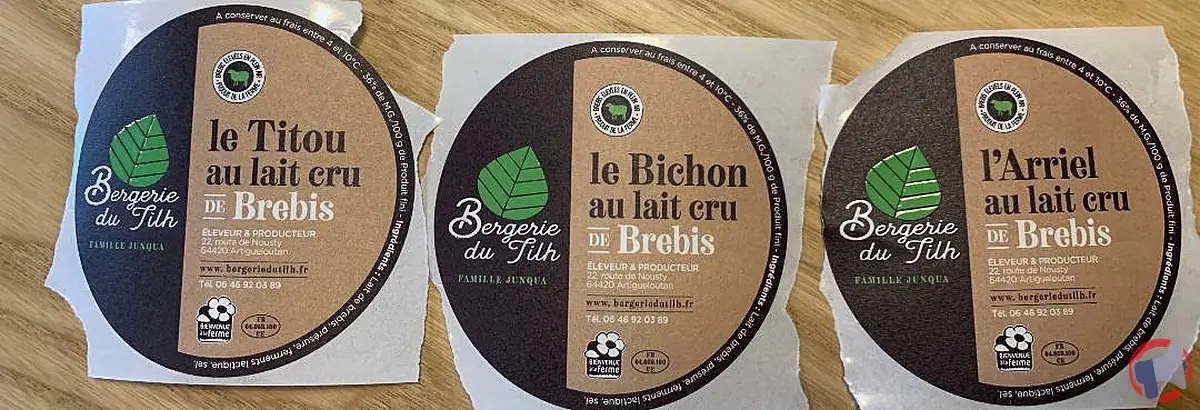 Rappel de produits laitiers de la marque Bergerie du Tilh pour cause de listéria