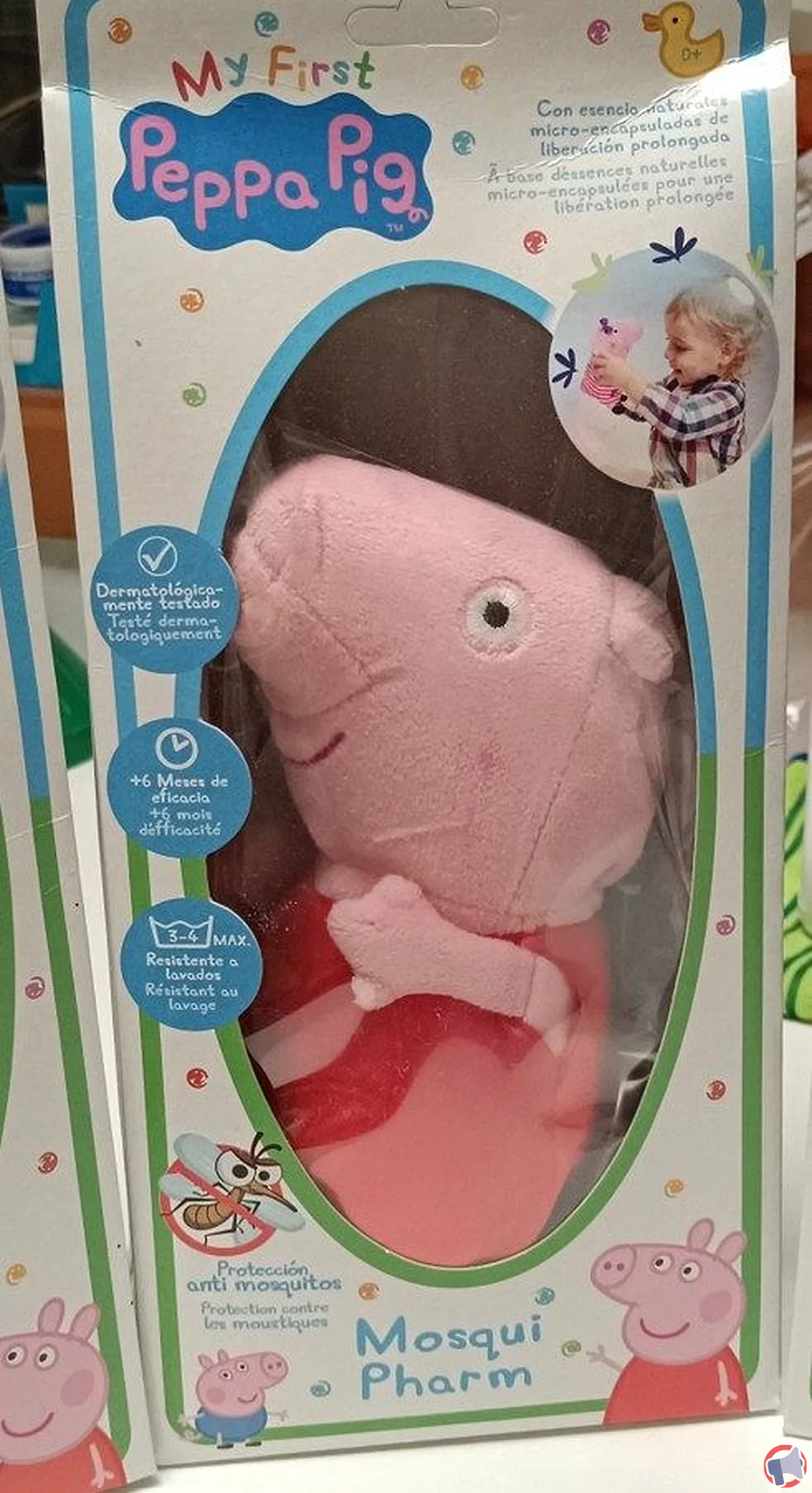 Rappel produit : berjuan mosquipharm « my first peppa pig » (jouet) – ce qu’il faut faire