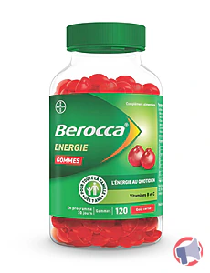 Rappel produit Berocca Energie gommes Berocca Energie gommes