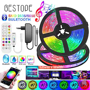 Rappel produit Ruban Bandeau Led Bande Lumineuse Guirlande Décoration Eclairage Maison 12V Bestope official