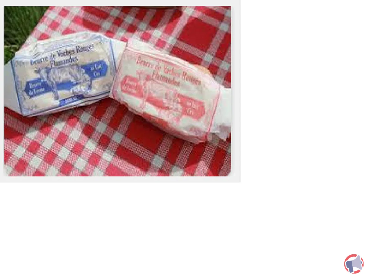 Rappel de produit : Beurre de vaches rouges Flammandes pour présence de listeria