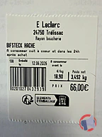 Rappel produit BIFSTECK HACHE (photo numéro 1)