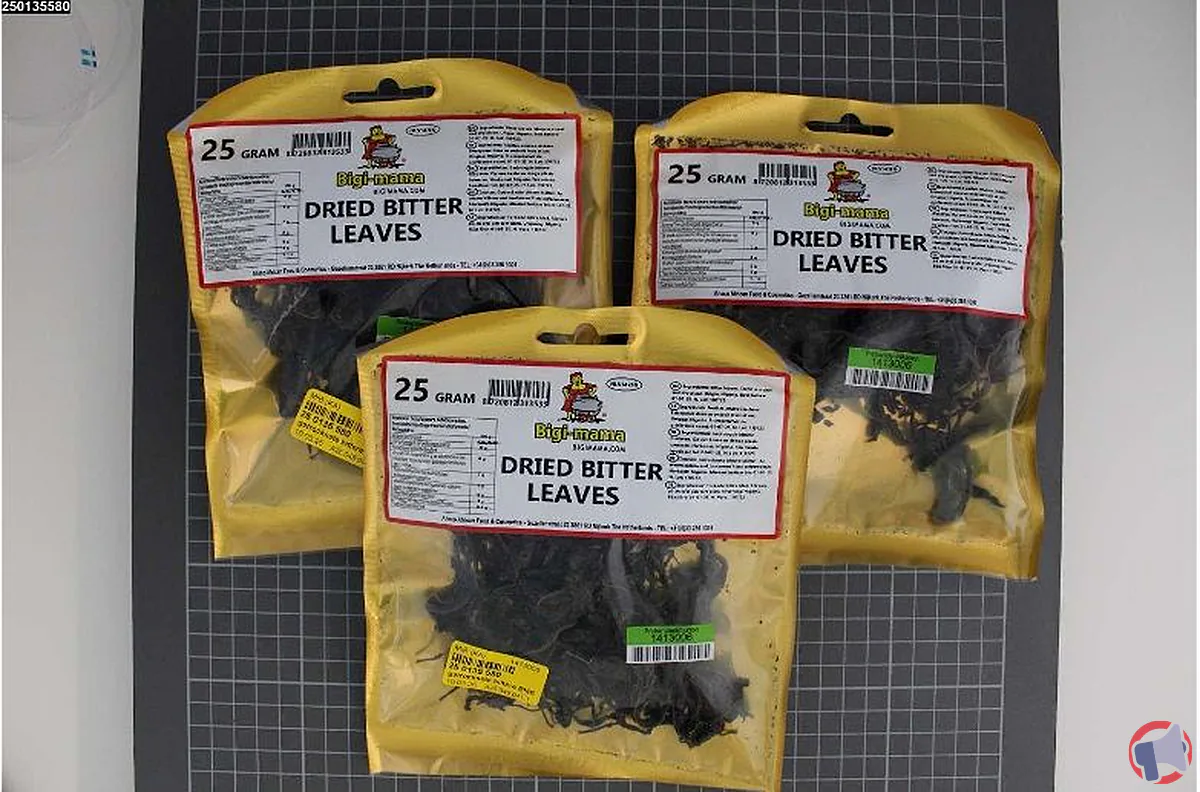 Rappel produit : feuilles amères séchées Bigi-mama potentiellement contaminées par la salmonelle