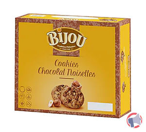 Rappel produit Cookies Chocolat Noisette Bijou