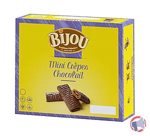 Rappel produit Mini Crêpes ChocoLait Bijou