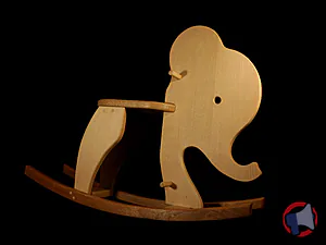 Rappel produit éléphant à bascule Bille de Bouéz