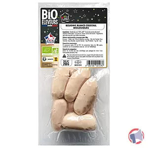 Rappel produit Boudins blancs cocktail biologiques Le Bio des Eleveurs