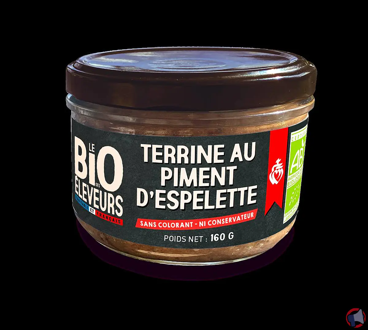 Rappel : Bio Éleveurs terrine piment d'espelette