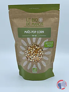 Rappel produit Maïs pop corn Le bio de Manon