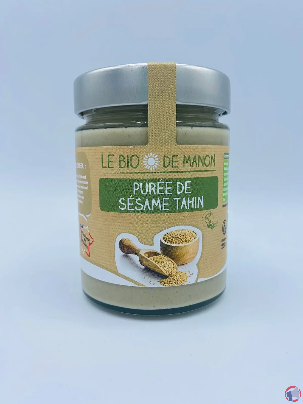 Rappel de la purée de sésame tahin bio de la marque Le Bio de Manon pour cause de salmonelles