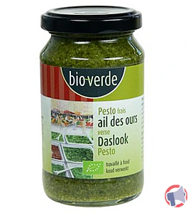 Rappel produit Pesto ail des ours 165g BIO VERDE