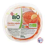 Rappel produit CAROTTES RAPEES BIO 200G et 400G BIO VILLAGE (photo numéro 1)