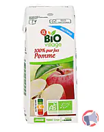 Rappel produit PUR JUS DE POMME BIO 6X20CL et PUR JUS DE POMME BIO 20CL BIO VILLAGE (photo numéro 2)