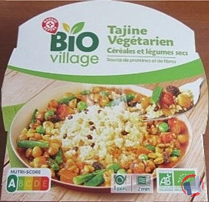 Rappel produit TAJINE CEREALE LEGUME SEC BIO 300G BIO VILLAGE