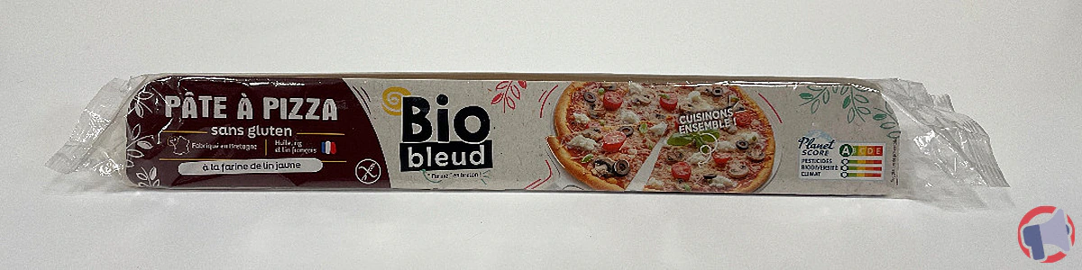 Rappel de produit : pâte à pizza sans gluten BIOBLEUD contaminée par la listéria