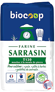 Rappel produit Farine de sarrasin T130 1kg Biocoop