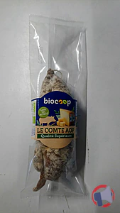 Rappel produit SAUCISSON SEC BIO COMTE BIOCOOP 200G CLEAN LABEL BEF BIOCOOP