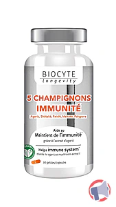 Rappel produit 5 CHAMPIGNONS BIOCYTE