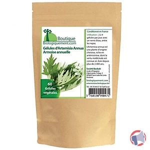 Rappel produit Gélules d'Artemisia Annua BIOLOGIQUEMENT