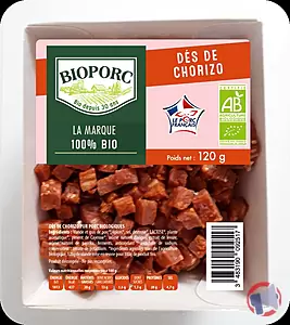 Rappel produit Dés de chorizo Bioporc