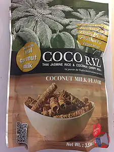 Rappel produit BISCUIT RIZ AU JASMIN ET LAIT DE COCO
