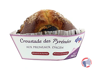 Rappel produit Croustade des Pyrénées aux pruneaux 340 g Biscuiterie des Pyrénées
