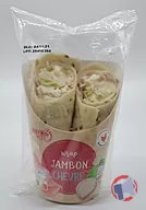 Rappel produit Wrap jambon chèvre 180g Bistro'vite (photo numéro 1)