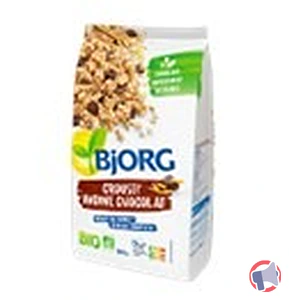 Rappel produit Crousti Avoine chocolat noir 500g BJORG
