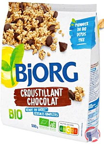 Rappel produit Croustillant chocolat Bjorg