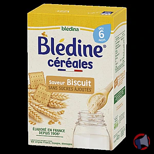 Rappel produit BLEDINE Céréales saveur Biscuit BLEDINA