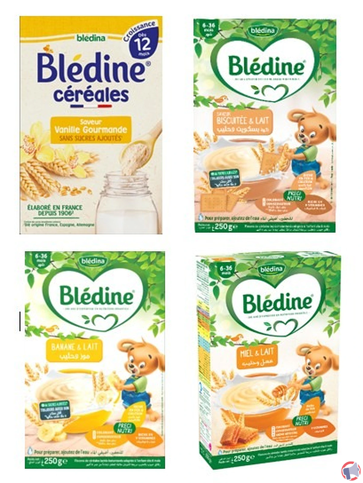 Rappel Bledina Bledine céréales saveur vanille : analyse approfondie et risques potentiels