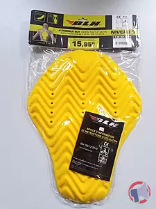 Rappel produit DORSALE BLH NIVEAU 1 EN1621-2:2014 - référence : DORS1BLH251S BLH