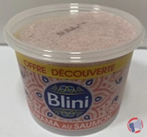 Rappel produit Tarama Saumon Offre Découverte Blini