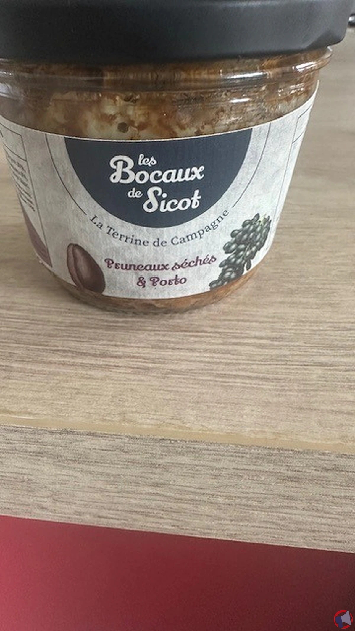 Rappel de produit : Terrine de campagne de la marque Les Bocaux de Sicot