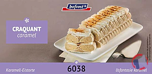 Rappel produit Craquant caramel bofrost*