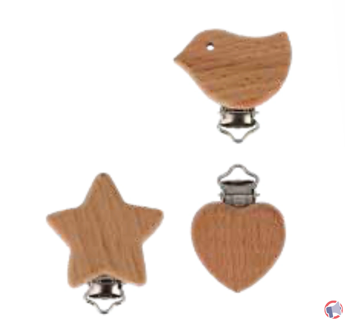 Rappel de produit : attaches tétines en bois de la marque Bohin France