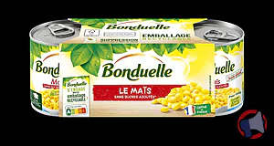 Rappel produit Maïs doux en grain, sans sucres ajoutés Bonduelle