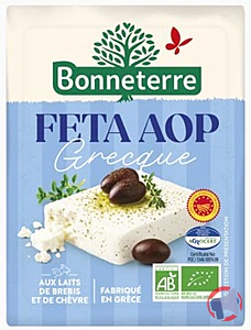 Rappel produit FETA Grecque AOP 200g BONNETERRE