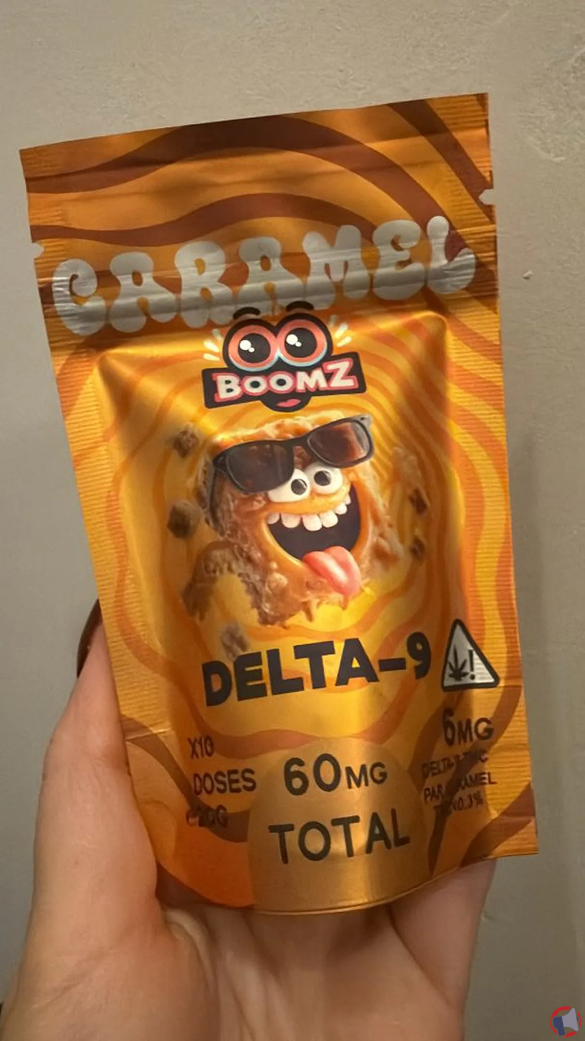 Rappel produit : Boomz caramel 6 mg THC