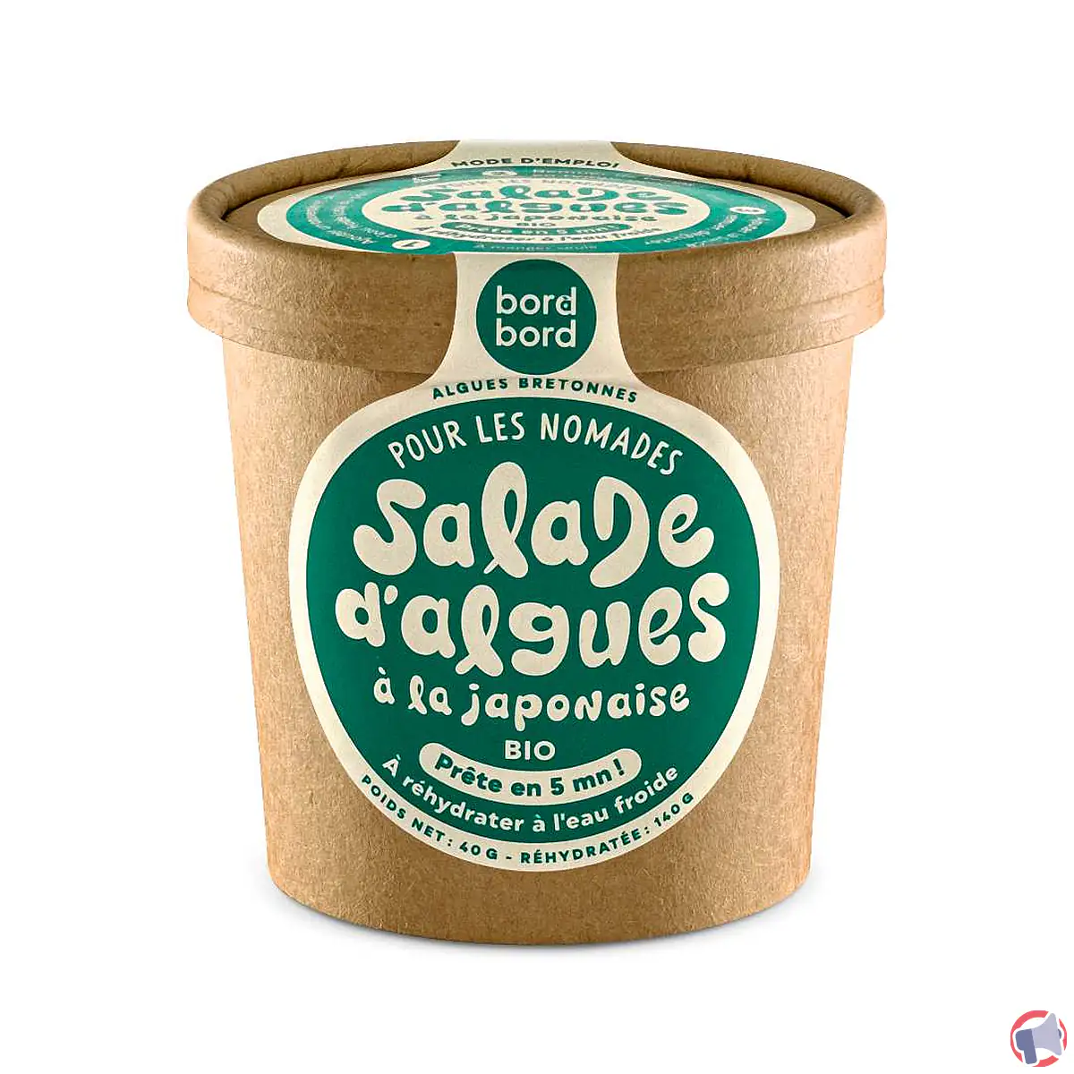 Rappel de la salade d'algues à la japonaise de la marque Bord à bord pour cause de présence d'E.coli