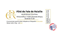 Rappel produit Pâté de Foie de Volaille Boucherie Courthieu (photo numéro 1)