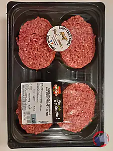 Rappel produit steak haché de bœuf race PARTHENAISE 5% et 15% BOUCHERIES ANDRE