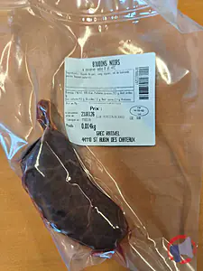 Rappel produit Boudin noir