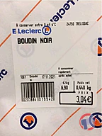 Rappel produit Boudin noir (photo numéro 1)