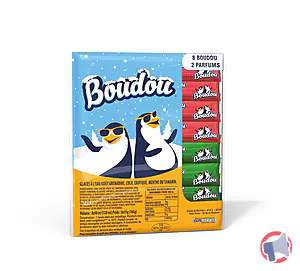 Rappel produit SUCETTES A L'EAU CONGELEES / BOUDOU MULTI PARFUMS BOUDOU