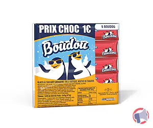 Rappel produit SUCETTES A L'EAU CONGELEES / BOUDOU MULTI PARFUMS BOUDOU